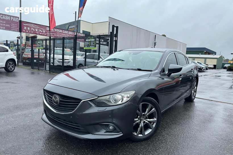 Black 2013 Mazda 6 Sedan Atenza