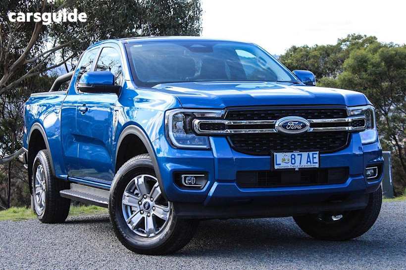 Blue 2023 Ford Ranger Super Cab Utility Xlt 2.0 (4X4)