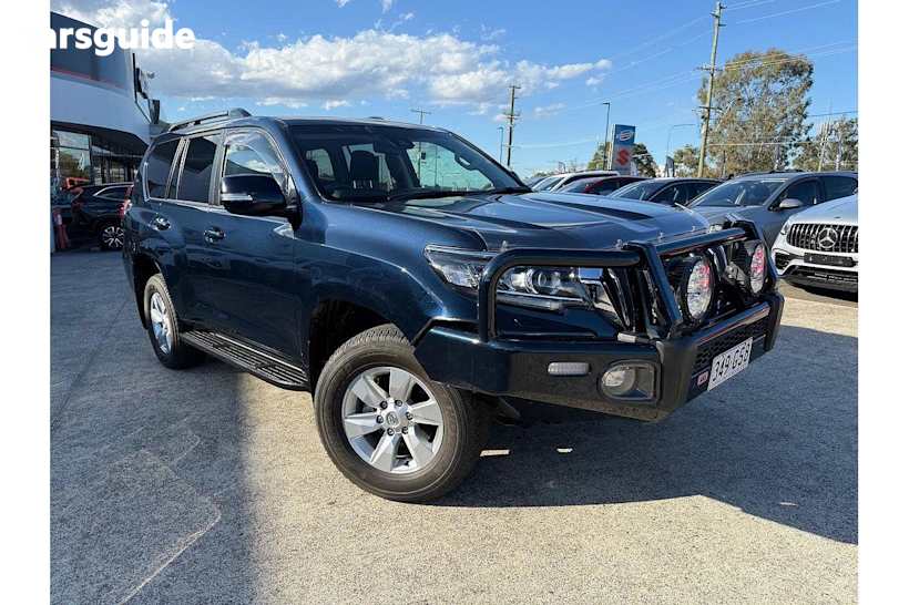 Blue 2020 Toyota Landcruiser Prado SUV GXL 4X4