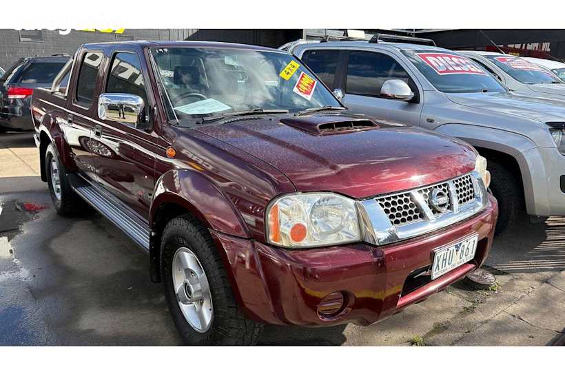 2009 Nissan Navara Ute Tray ST-R 4X4