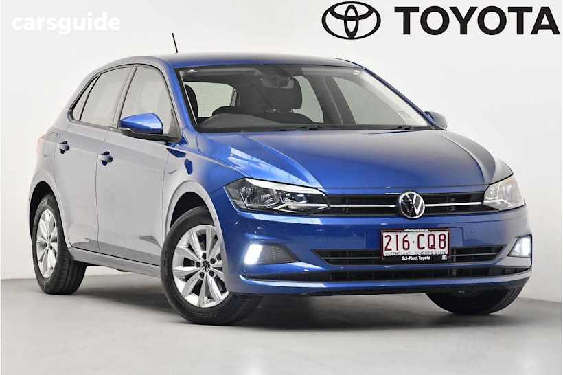 Blue 2021 Volkswagen Polo Hatchback 85Tsi Comfortline