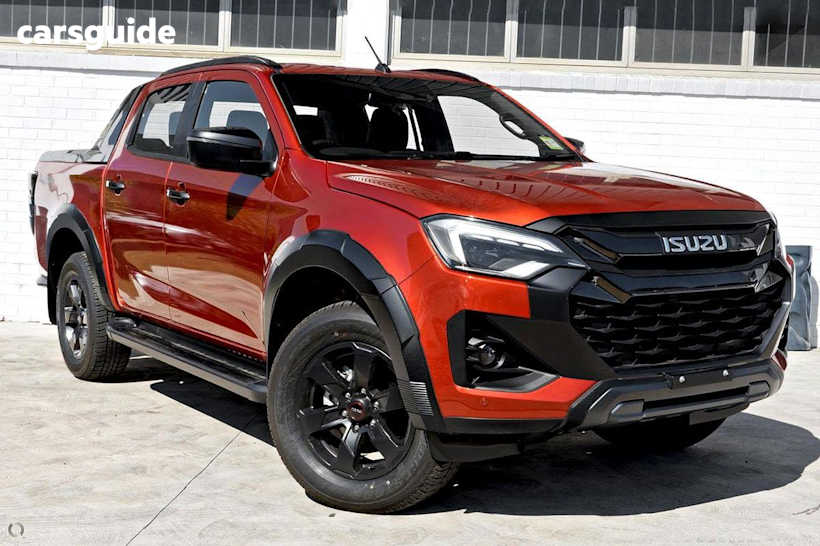 Orange 2025 Isuzu D-MAX Ute Tray X-TERRAIN 4X4