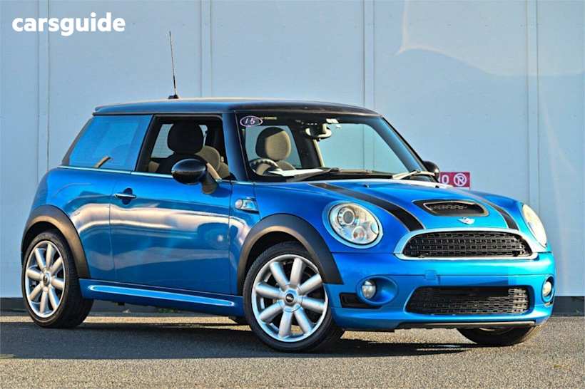Blue 2007 Mini Cooper Hatchback S