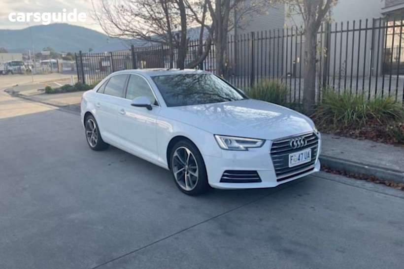 White 2016 Audi A4 Sedan 1.4 Tfsi S Tronic Sport