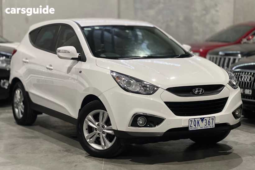 White 2013 Hyundai IX35 Wagon Se (Fwd)