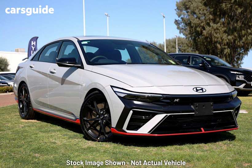 Grey 2025 Hyundai I30 Sedan N Premium With Sunroof