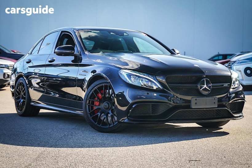 Black 2016 Mercedes-Benz C63 Sedan S