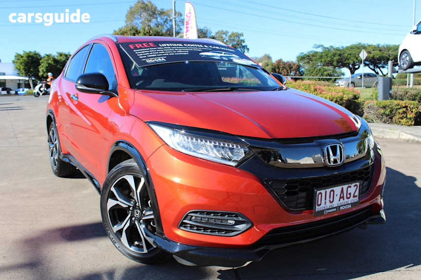 Orange 2021 Honda HR-V Wagon RS