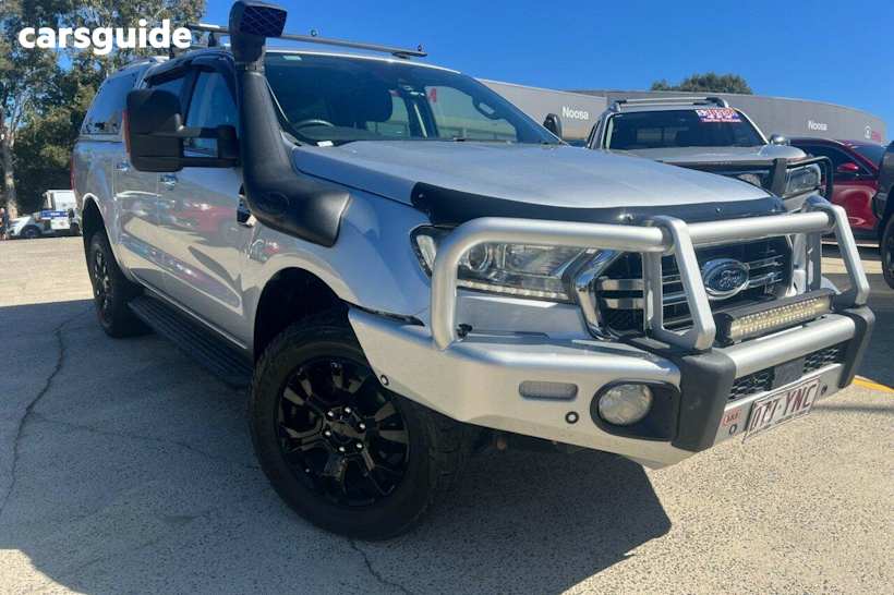 Silver 2018 Ford Ranger Double Cab Pick Up Xlt 3.2 (4X4)