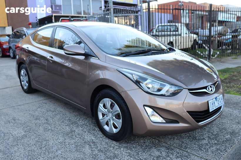 Bronze 2014 Hyundai Elantra Sedan Active