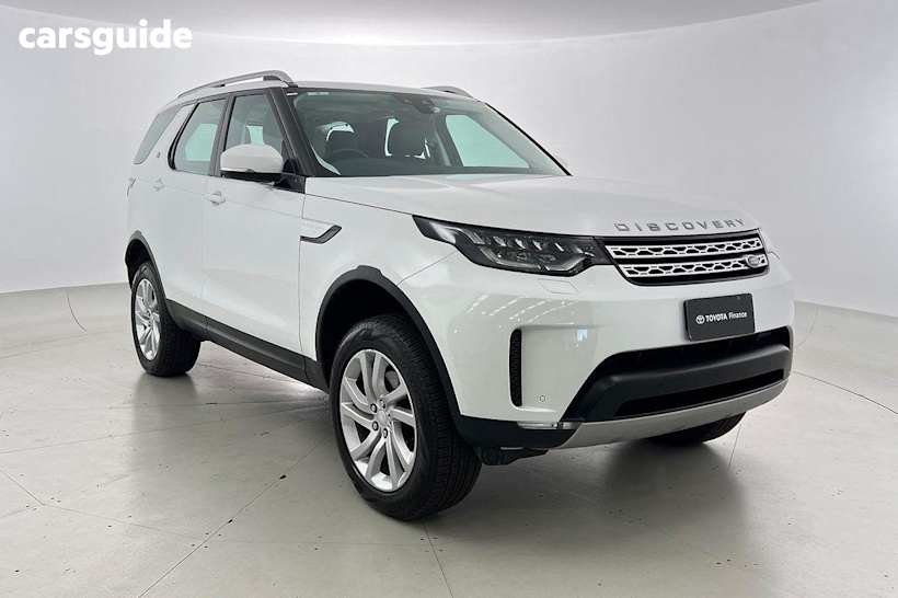 White 2018 Land Rover Discovery Wagon SD4 HSE