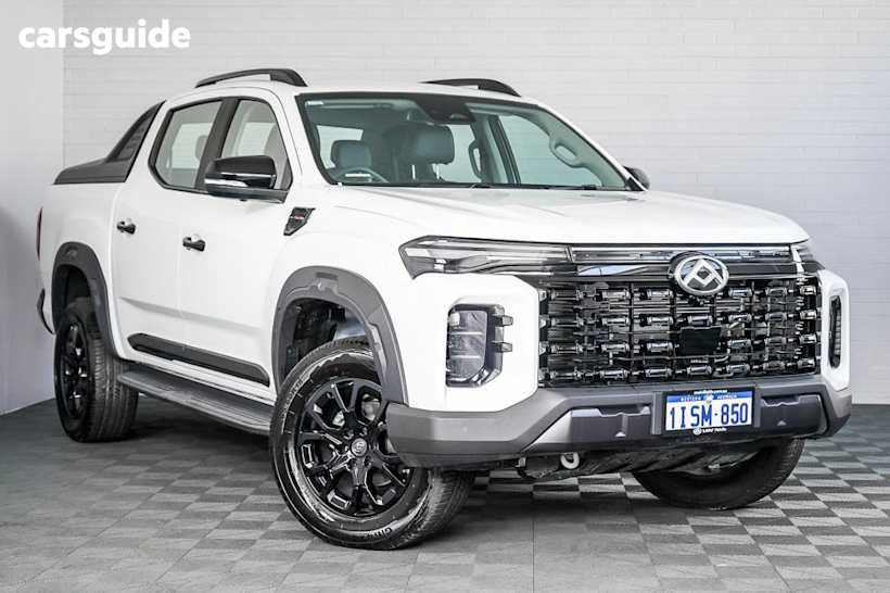 White 2024 LDV T60 Double Cab Utility Max Mega Tub (4X4)