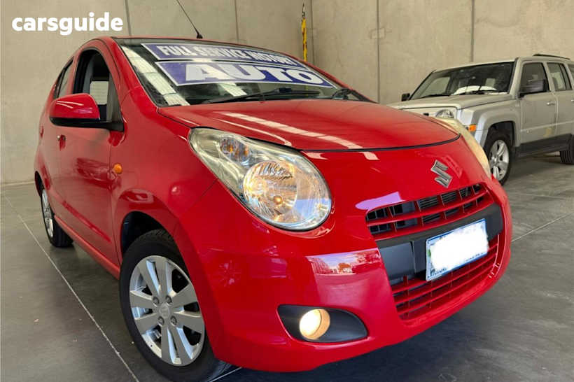 Red 2012 Suzuki Alto Hatchback GLX