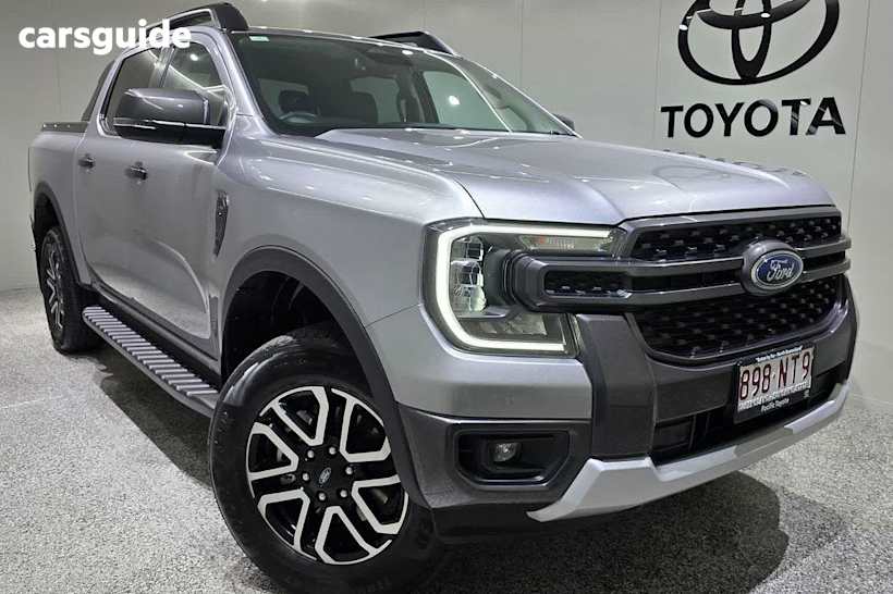 Silver 2024 Ford Ranger Double Cab Pick Up Sport 3.0 (4X4)