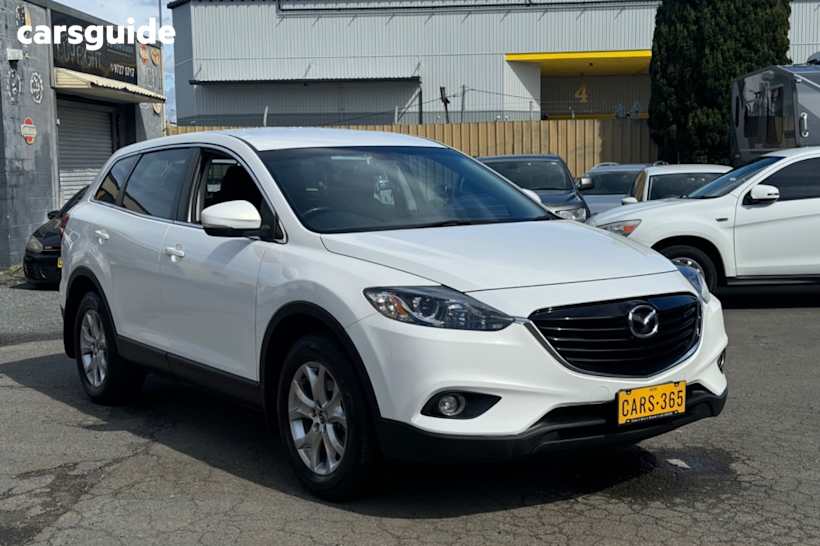 White 2015 Mazda CX-9 Wagon Classic (Fwd)