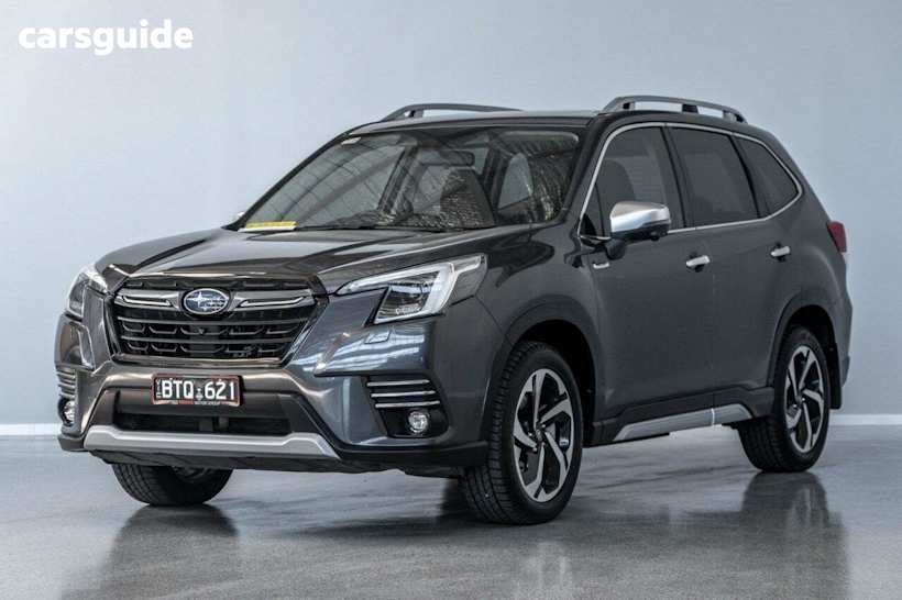 Grey 2021 Subaru Forester Wagon Hybrid S (awd)