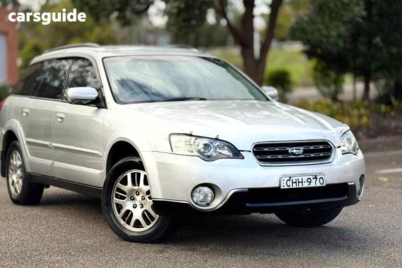 Silver 2005 Subaru Outback Wagon 2.5I