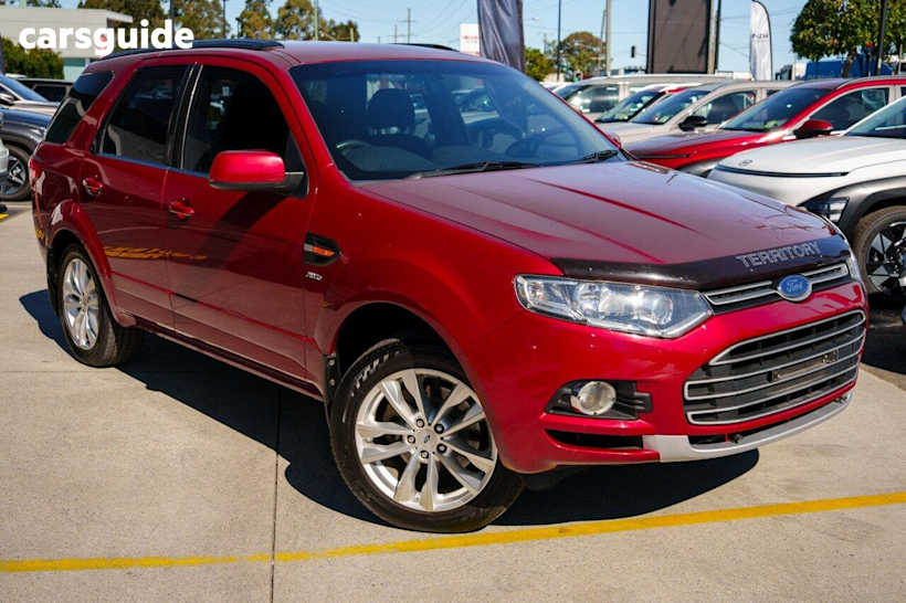 Red 2012 Ford Territory Wagon TS (4X4)