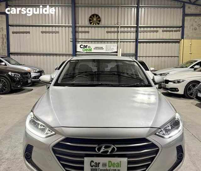 Silver 2016 Hyundai Elantra Sedan Active