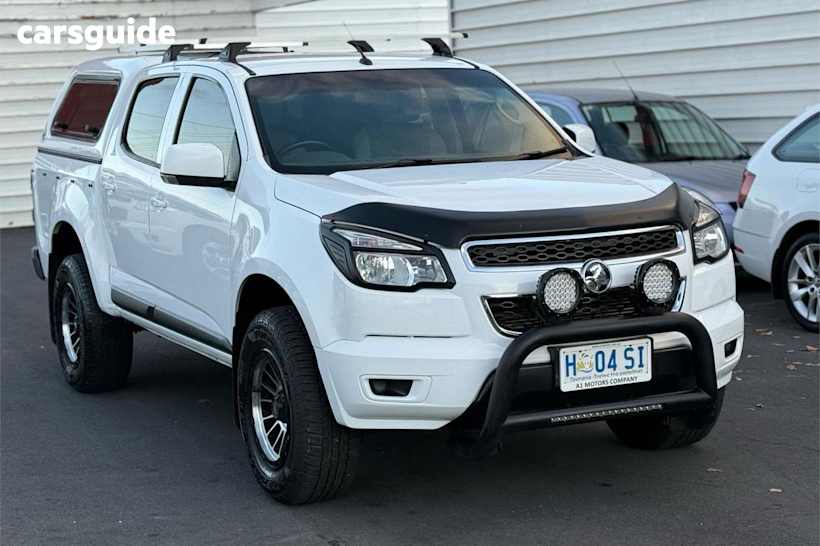 White 2015 Holden Colorado Crew Cab Pickup Ls (4X2)
