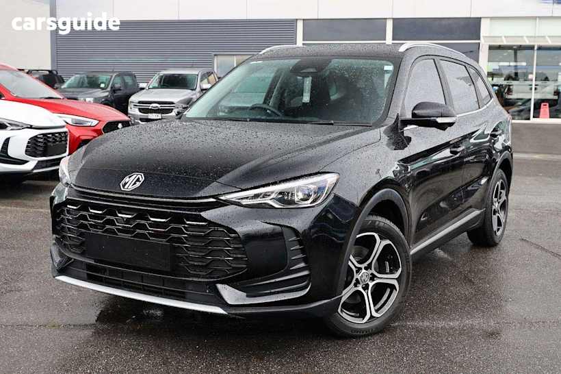 Black 2024 MG ZS SUV EXCITE HYBRID+ F