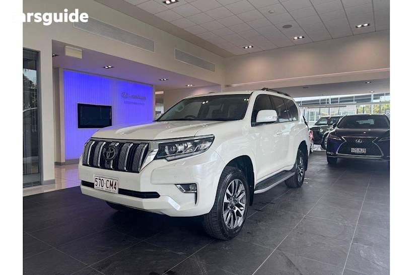White 2021 Toyota Landcruiser Prado Wagon Vx