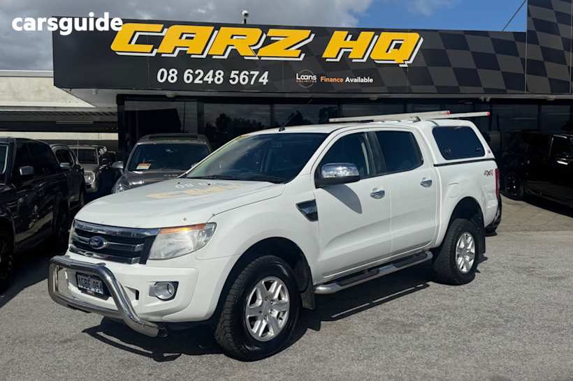 White 2015 Ford Ranger Dual Cab Utility Xlt 3.2 (4X4)