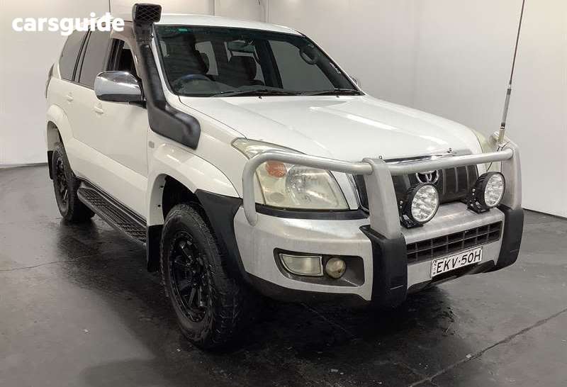 White 2006 Toyota Landcruiser Prado Wagon GXL (4X4)