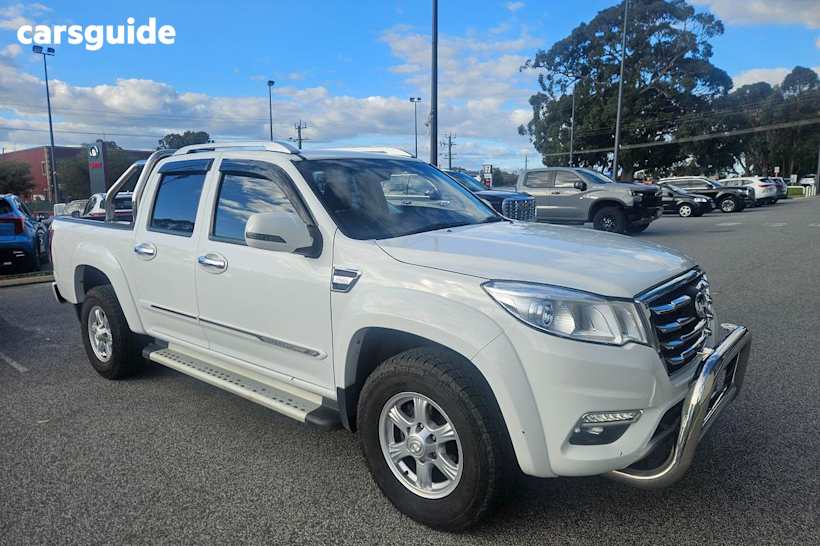 White 2020 Great Wall Steed Dual Cab Utility (4X4)