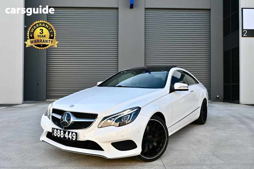 White 2014 Mercedes-Benz E250 Coupe