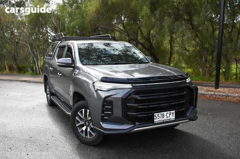 Grey 2022 LDV T60 Double Cab Utility MAX PRO (4X4)
