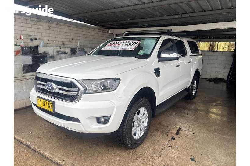 White 2020 Ford Ranger Double Cab Pick Up Xlt 2.0 (4X4)