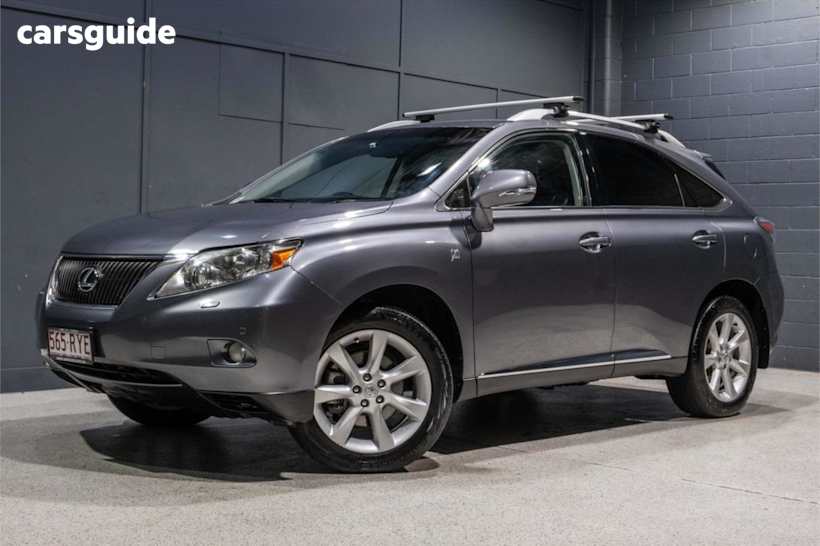 Silver 2011 Lexus RX350 Wagon Prestige