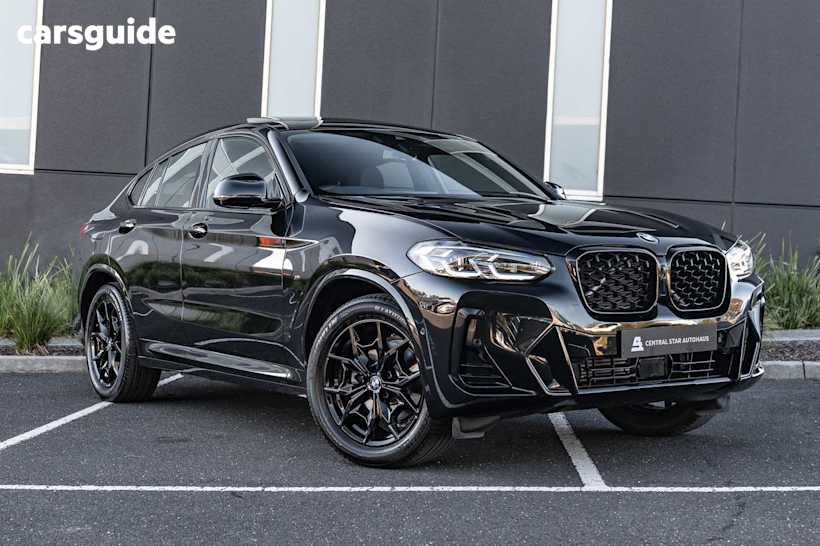 Black 2024 BMW X4 Coupe Xdrive20I M Sport