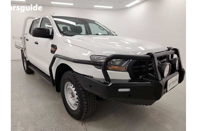 White 2022 Ford Ranger Ute Tray XL 4X4