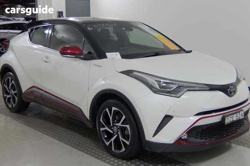 White 2018 Toyota C-HR Wagon Koba (2WD)