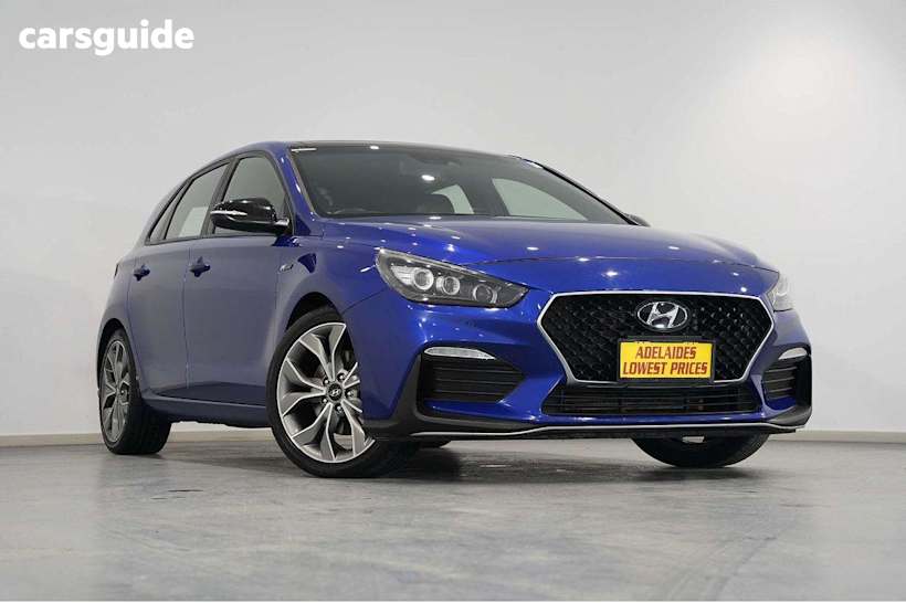 Blue 2019 Hyundai I30 Hatchback N Line Premium