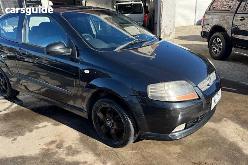 Black 2006 Holden Barina Hatchback