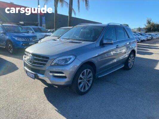 Silver 2012 Mercedes-Benz ML350 Wagon B.E. (4X4)