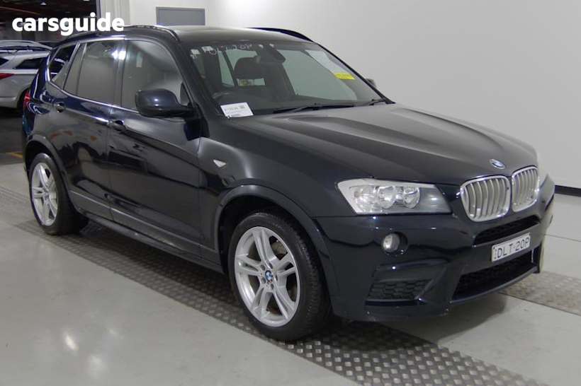 Black 2011 BMW X3 Wagon Xdrive 30D