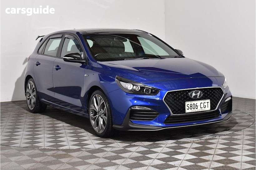 Blue 2020 Hyundai I30 Hatch N LINE PREMIUM F