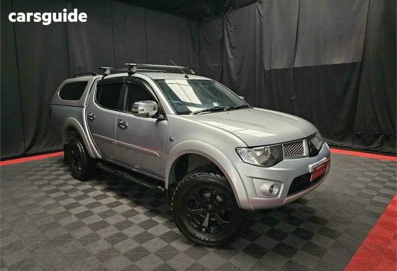 Silver 2014 Mitsubishi Triton Double Cab Utility GLX-R (4X4)