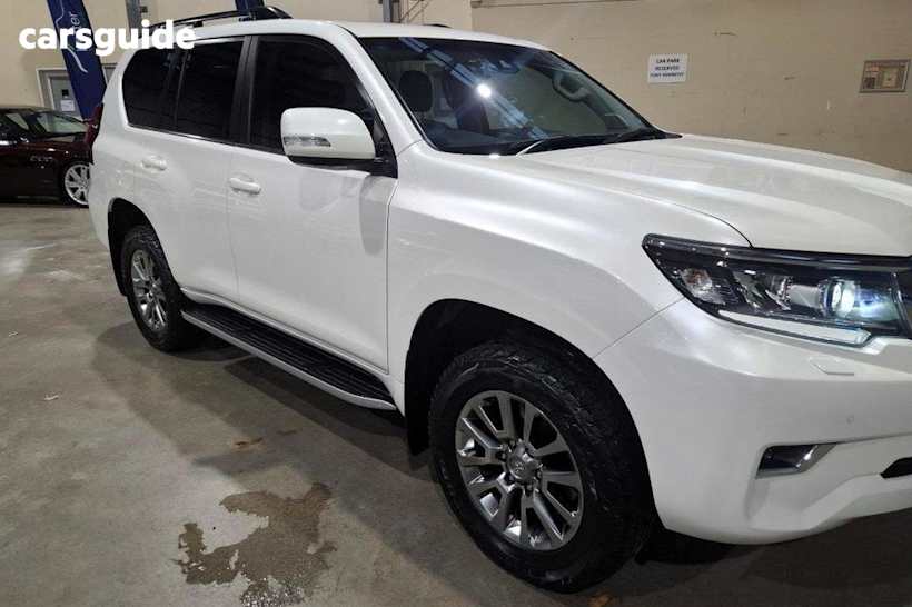 White 2021 Toyota Landcruiser Prado Wagon Kakadu