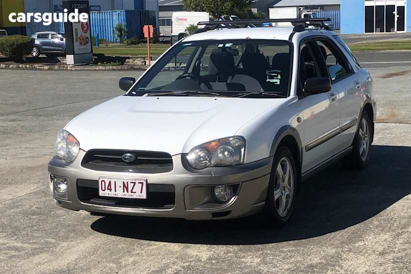 White 2003 Subaru Impreza Hatchback Rv (Awd)