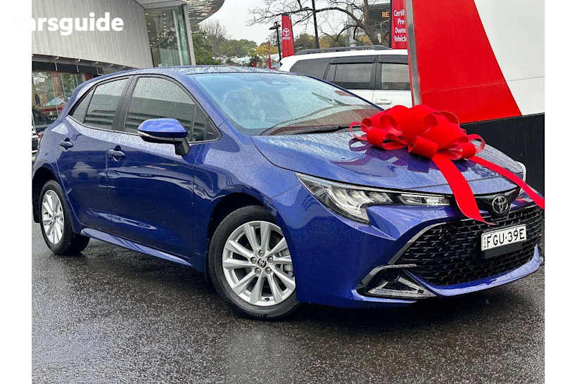 Blue 2024 Toyota Corolla Hatch ASCENT SPORT F