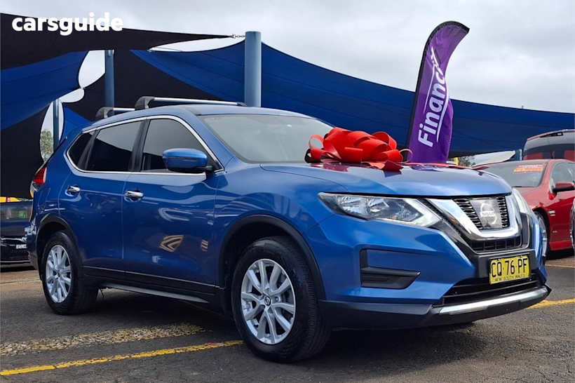 Blue 2018 Nissan X-Trail Wagon ST 7 Seat (2WD)