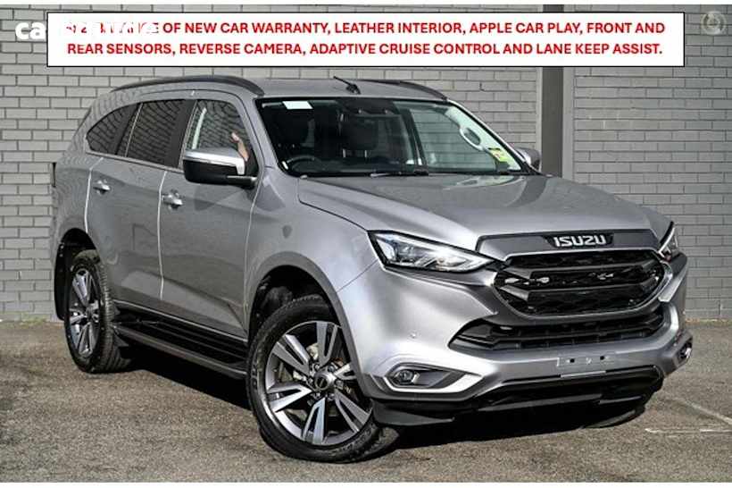 Silver 2022 Isuzu MU-X Wagon LS-T (4X2)