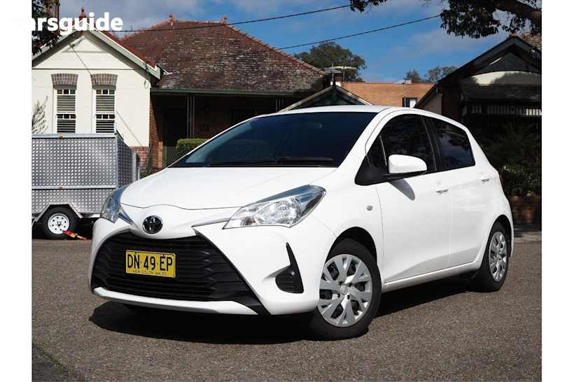 White 2019 Toyota Yaris OtherCar