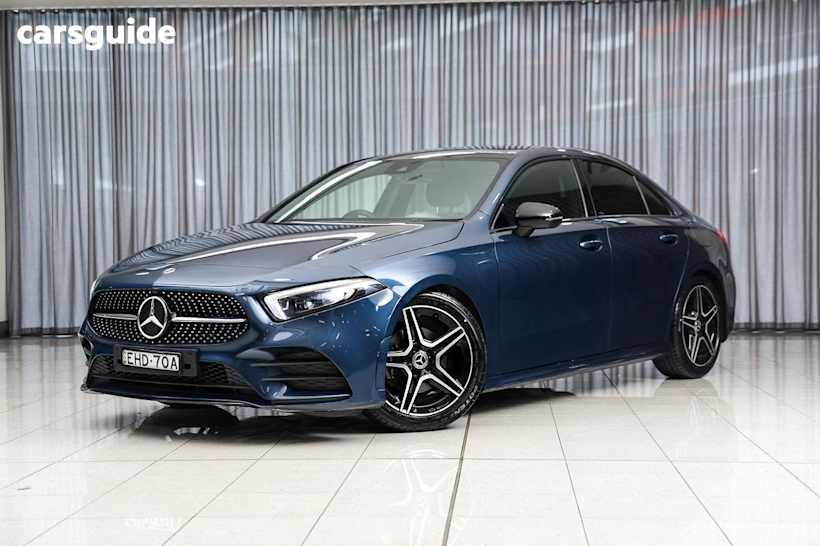 Blue 2020 Mercedes-Benz A180 Sedan