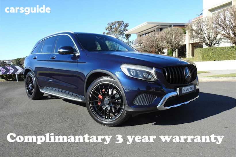 Blue 2016 Mercedes-Benz GLC220 Wagon D